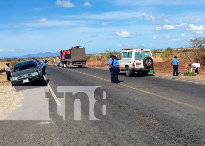 Accidente en Tipitapa deja 2 muertos