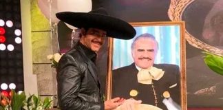 Así luce Pablo Montero caracterizado para la serie de Vicente Fernández