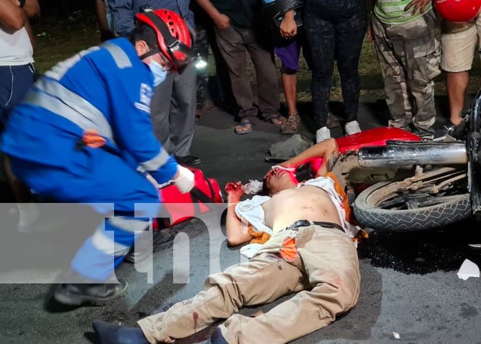 Accidentado en sub urbana 