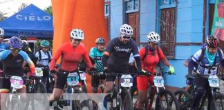 Realizan reto ciclístico en la Isla de Ometepe