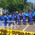 Policía Nacional cumpliendo con la seguridad de las familias de Nicaragua