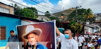 Caminata en conmemoración a Augusto C. Sandino en Boaco