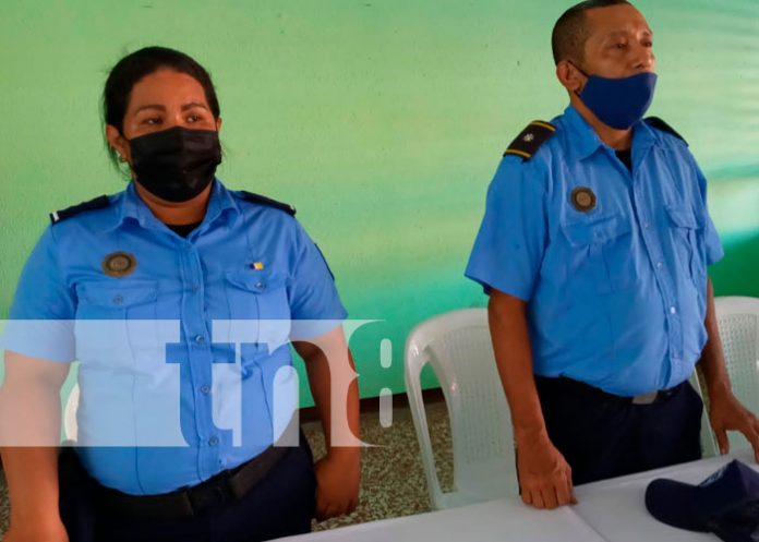 Policía de Rivas realiza asamblea para seguridad de las familias