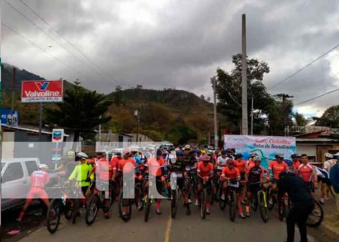 Ciclistas de Jinotega