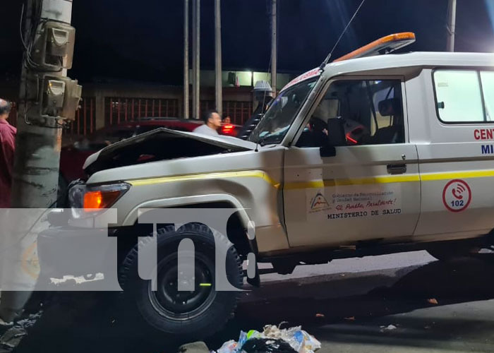 Accidente en Managua