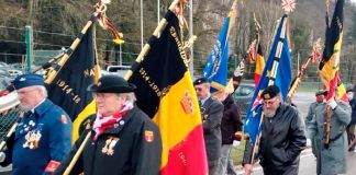 Nicaragua en desfile de federación de veteranos en Bélgica