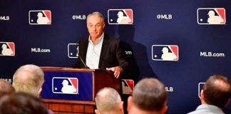 rob, manfred, mlb, mlbpa, béisbol,