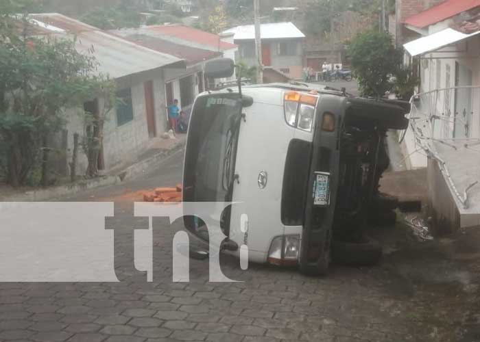 Accidente de tránsito con camión en Boaco