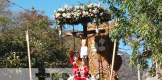 Procesión por Jesús de la Caridad en La Trinidad, Estelí