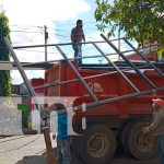 Entrega de materiales para mejora de viviendas en Managua