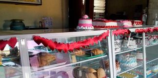 Pastelerías preparadas para el 14 de febrero en Nicaragua