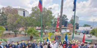 Nicaragua rinde homenaje al General Sandino en Venezuela