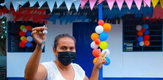 Nueva vivienda digna para una familia en Managua