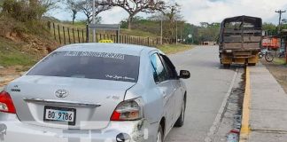 Registran accidente de tránsito en Matiguás