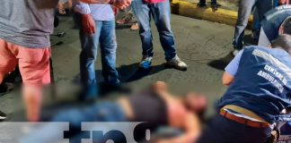 Accidente de tránsito deja a motociclista en estado crítico en Managua