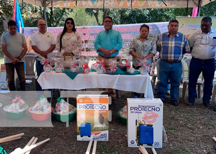 Autoridades de Jalapa lanzan una campaña contra los incendios