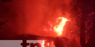 Incendio arrasa con cocina y parte de vivienda en Tipitapa