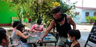 En su misión de "cambiar el mundo" pintor viajero llega a Nicaragua