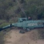 California: Investigan caída de helicóptero policial