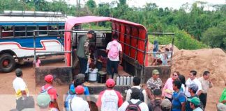 Bonanza: Entregan materiales de construccion para escuelas de comunidades indígenas