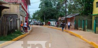 270 metros lineales de calle fueron inaugurados en Bluefields