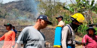 Incendio arrasa con más de dos manzanas de maleza en Matagalpa