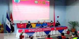 Bomberos de Nicaragua realizan encuentro para planear estrategias en el año 2022