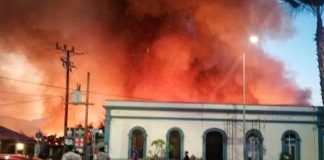 incendio en México, Baja California