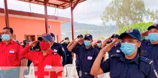 Bomberos de Matagalpa se preparan