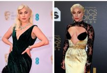 Lady Gaga hace presencia en dos alfombras rojas en una misma noche