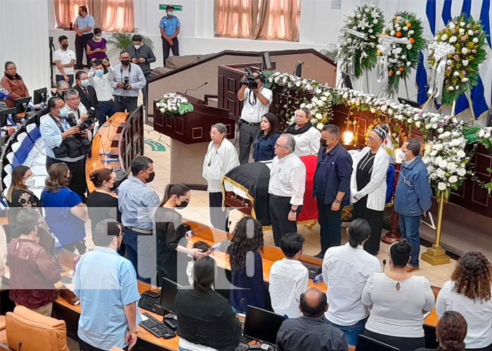 Asamblea Nacional rinde homenaje póstumo a Diputado Guillermo Arce 