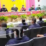 Entregan diplomas a nuevos Bomberos de Nicaragua