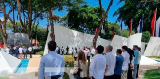 Conmemoración del Día del Mar en Bolivia, desde Managua