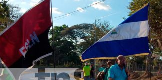 Inauguran obra de 100 metros lineales de adoquinado en Nandaime