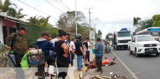 Accidente de tránsito en Jinotepe, Carazo