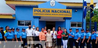 Inauguración de la Comisaría de la Mujer en Catarina, Masaya