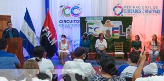 Conferencia sobre lanzamiento del circuito creativo para Estelí