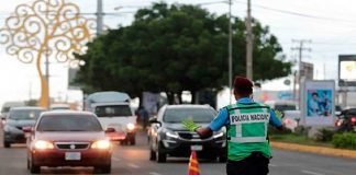 Policía de tránsito en Nicaragua