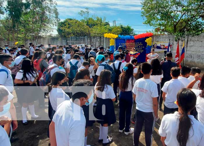 Homenaje al Comandante Hugo Chávez, desde Managua