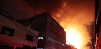 Un incendio en fábrica clandestina deja 2 heridos y 300 damnificados, Perú