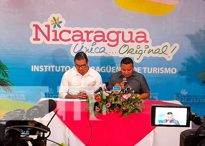 Conferencia de prensa del INTUR y MEFCCA Nicaragua