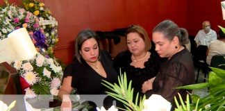 Funerales de Josefina Cerda, militante sandinista