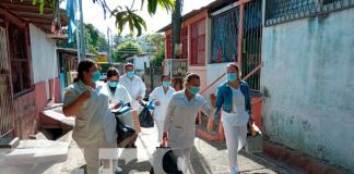 Jornada de vacunación en Managua