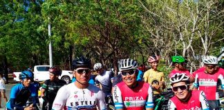 Ciclistas de Managua realizan rally de cara al verano