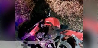 Motociclista gravemente lesionado tras sufrir accidente en Nueva Segovia