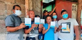 Pobladores de Paula Corea en Managua se vacunaron contra covid 19