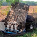 Carretera de Chinandega fue el escenario de trágico accidente