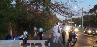 Accidente mortal en la carretera de Masaya a Managua