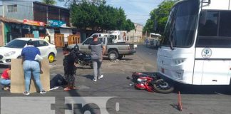 VIDEO: Irrespeto a señal de Alto casi provoca mortal choque en Managua