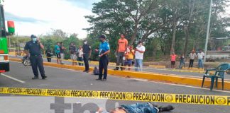 ¡Estaba en la raya! Pasajero de motociclista fallece al caer al pavimento en Rivas